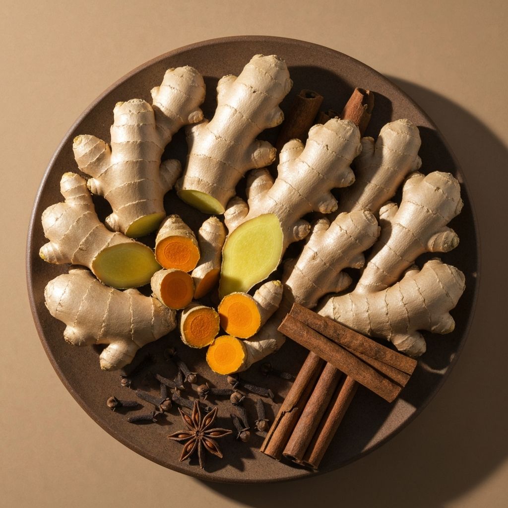 Warming ginger and spice blend